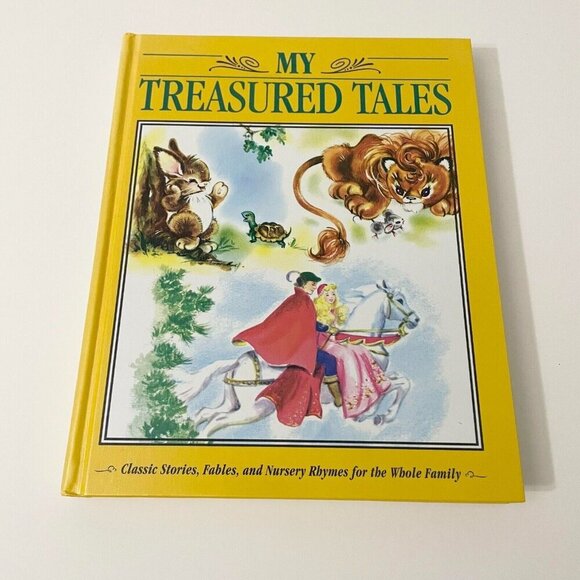 My Treasured Tales Stories Fables Nursery Rhymes Barbara Simons Ruth Rooney - Picture 1 of 16